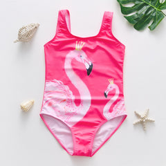 Catherine Pink Flamingo One Piece