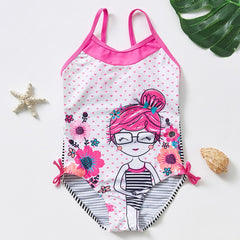 Daisy Pink Little Girl One Piece