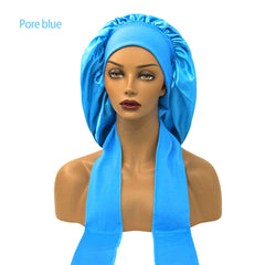 Bonnet With Long Strap