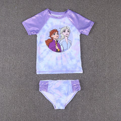 Anna & Elsa Purple Swim Set