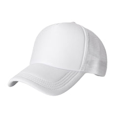 Baseball Hat Mesh White