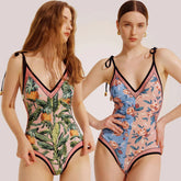 Aurelia Pink Floral 2-Sided One Piece