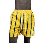 Yellow and Black Playboy Bunny Shorts
