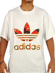 White & Red Adidas