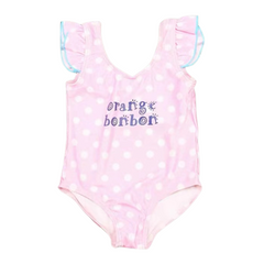 Allison Pink Dots One Piece