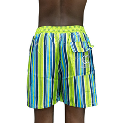 Green and Blue Gucci Shorts