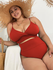 Anastasia Swimsuit - Orange Red