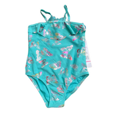 Barbara Butterflies Blue One Piece