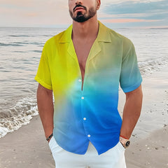 Paul Yellow and Blue Ombre