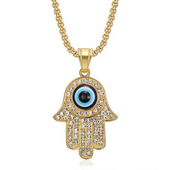All Seeing Gold Pendant