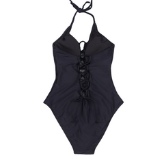 Andromeda Cross String One Piece Black