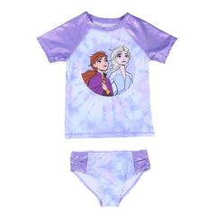 Anna & Elsa Purple Swim Set