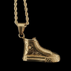 Gold Sneaker Pendant