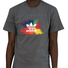 Grey Colorful Adidas