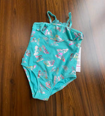 Barbara Butterflies Blue One Piece