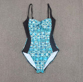 Arcadia Blue Pattern One Piece