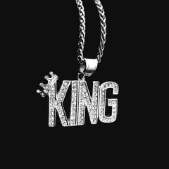 King Pendant Silver