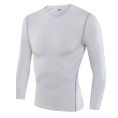 Rash Guard White Long Sleeve