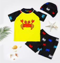 John White Yellow and Blue Floral