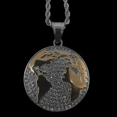 Silver Globe Pendant