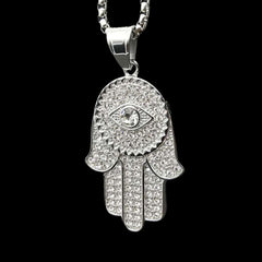 Silver Hand with Eye