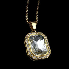 Square Jewel Pendant