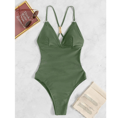 Angelique Swimsuit Olive Green