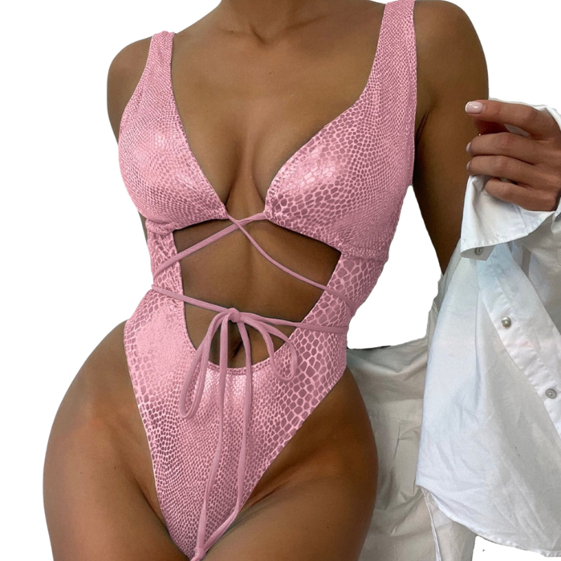 Aaliyah Monokini Pink