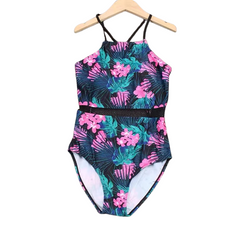 Savannah Pink and Green Floral One Piece