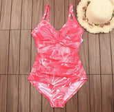 Bailey Red Floral Plus One Piece