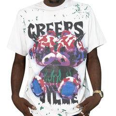 White Creeper Graphic T-Shirt
