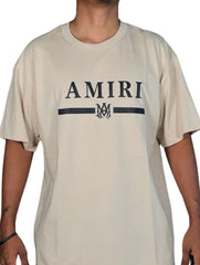 Cream & Black Amiri