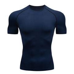 Rash Guard Short Sleeve Dark Blue