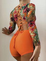 Emberlynn Swimsuit Orange