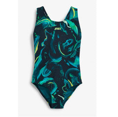 Chantal Green Waterwaves Print Training Swimsuit
