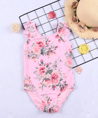 Sura Pink Floral One Piece