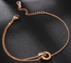 Léontine Anklets Stainless Steel Ladies 50ec