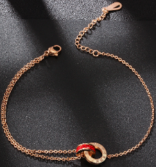 Océane Anklets Stainless Steel Ladies 50ec