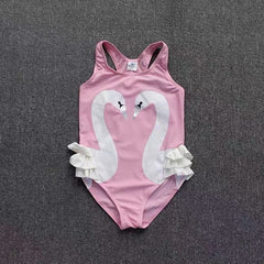 Maya Pink Swan One Piece