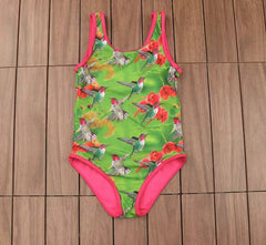 Valentina Green Birds One Piece