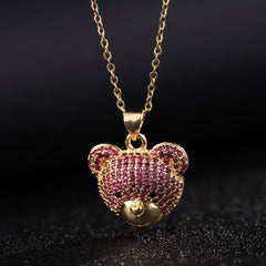 Teddy Bear Gold Chain