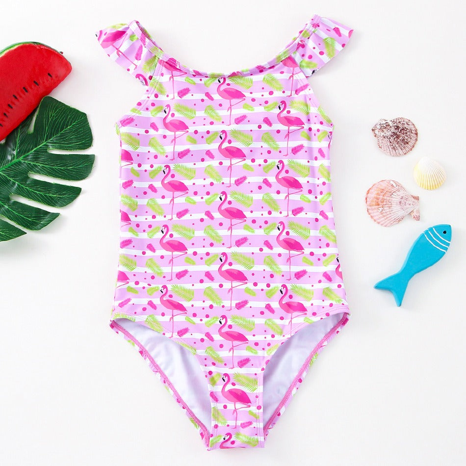 Camryn Pink Flamingo One Piece