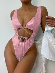 Aaliyah Monokini Pink