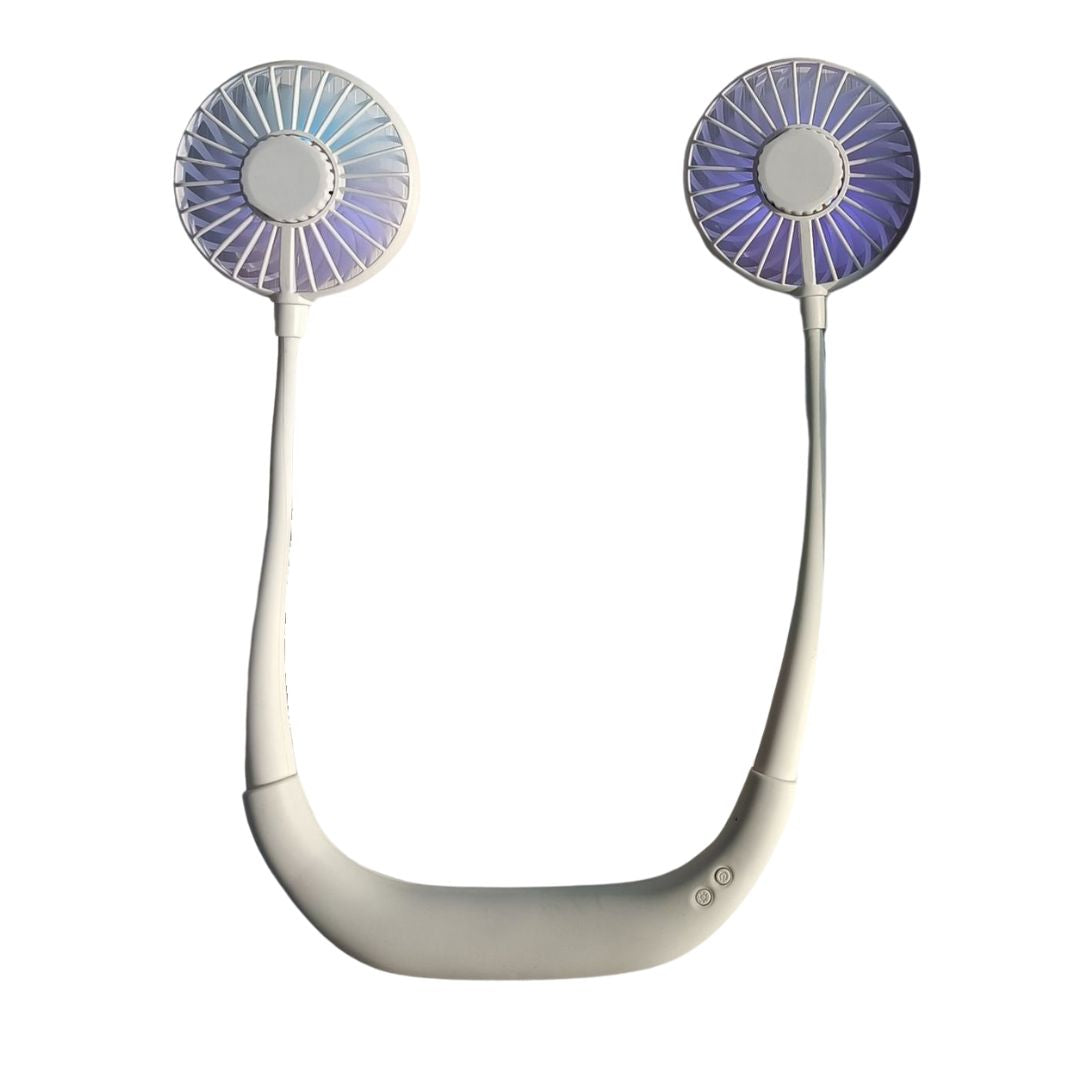 Neck Fan White