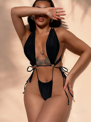 Maddie Monokini Skimpy Black