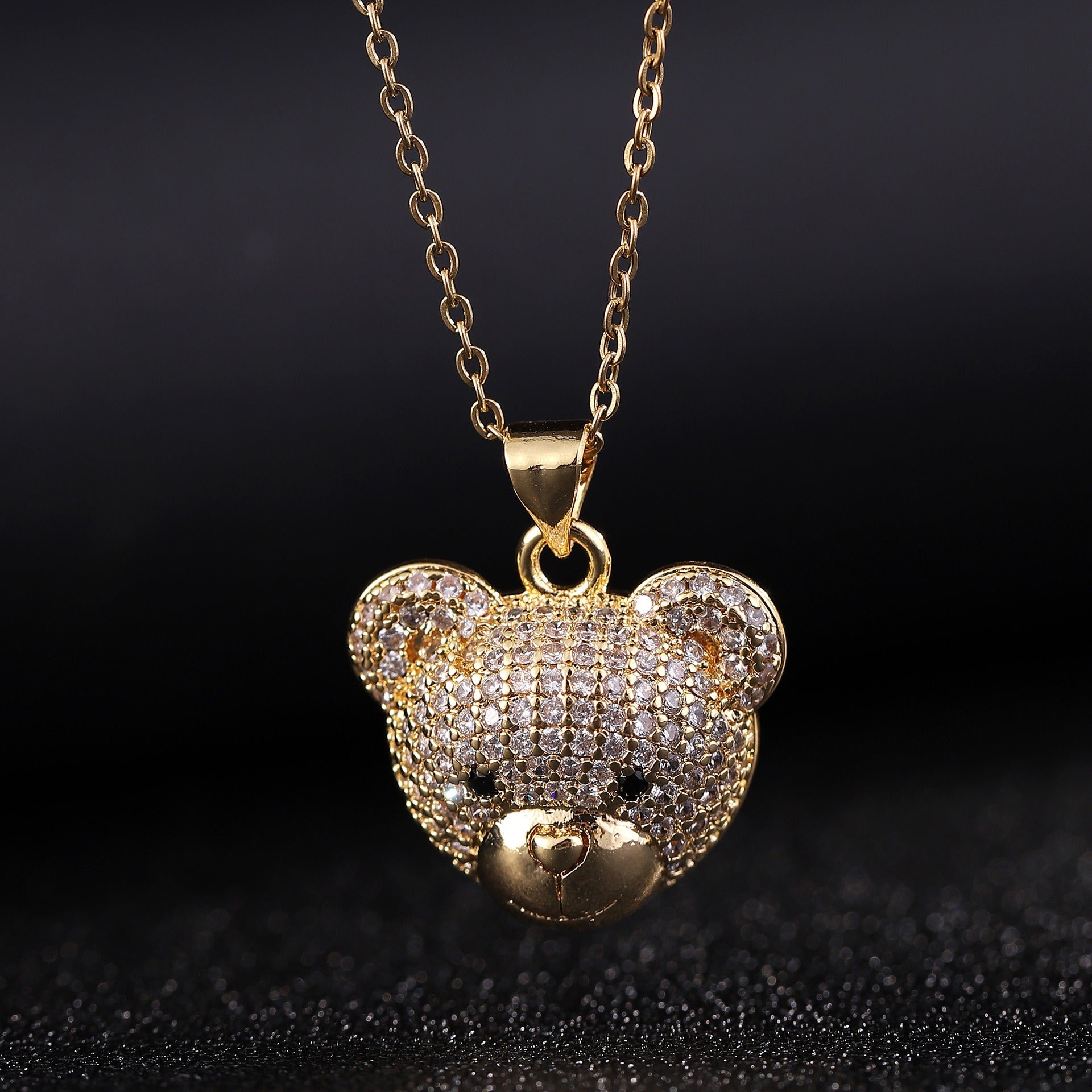 Teddy Bear Gold Chain