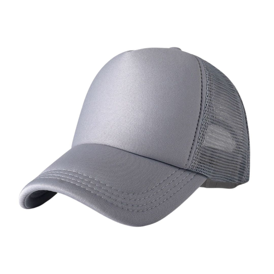 Baseball Hat Mesh Grey