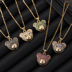 Teddy Bear Gold Chain
