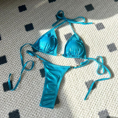Jayleen Two Piece Bikini Blue