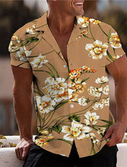 Craig Tan and White Floral